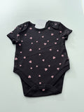 MINNIE PRINTED DARK GREY ONESIE
