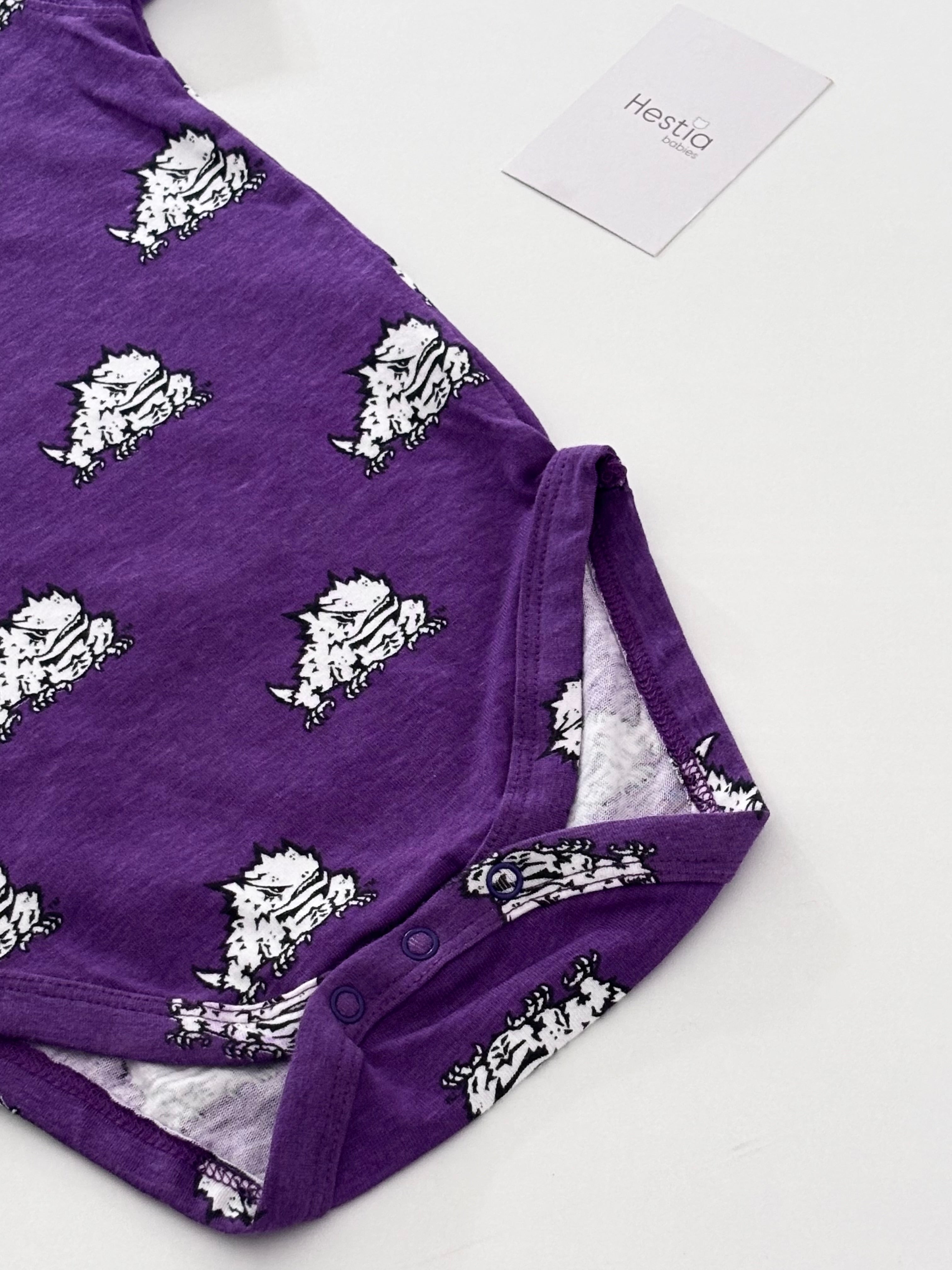 FROG PRINT ONESIE