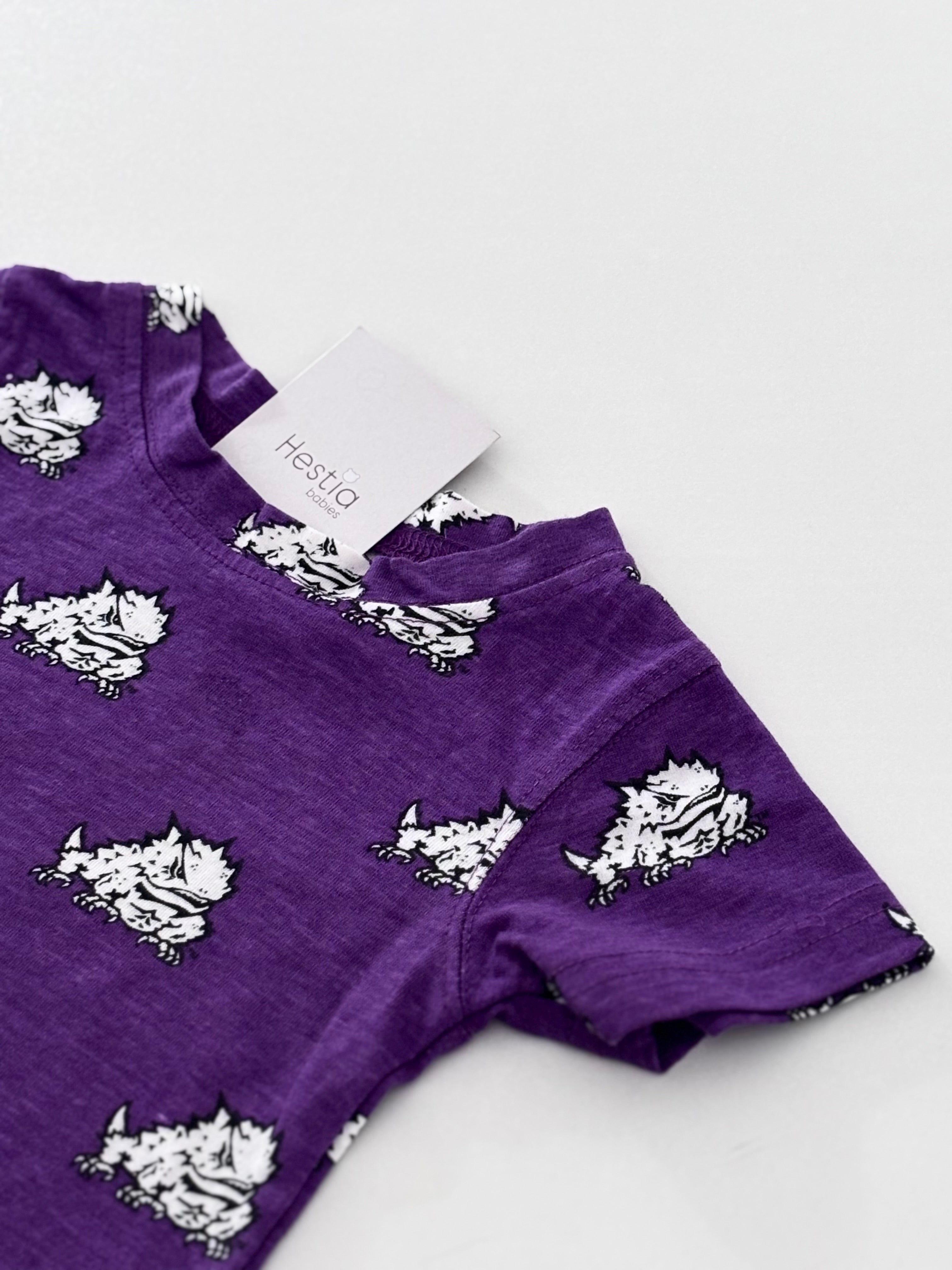 FROG PRINT ONESIE