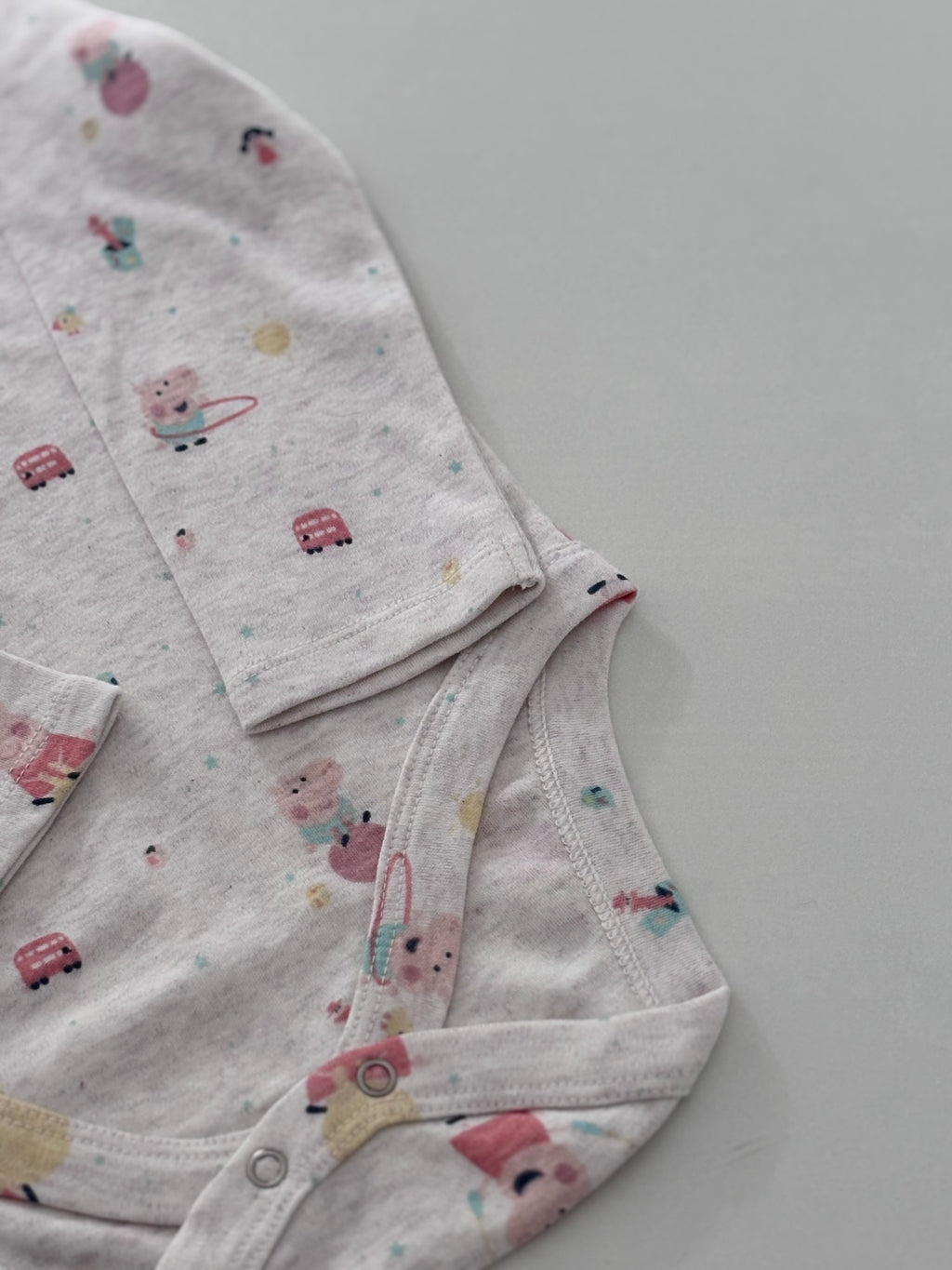SOFT PIG PRINTED ONESIE