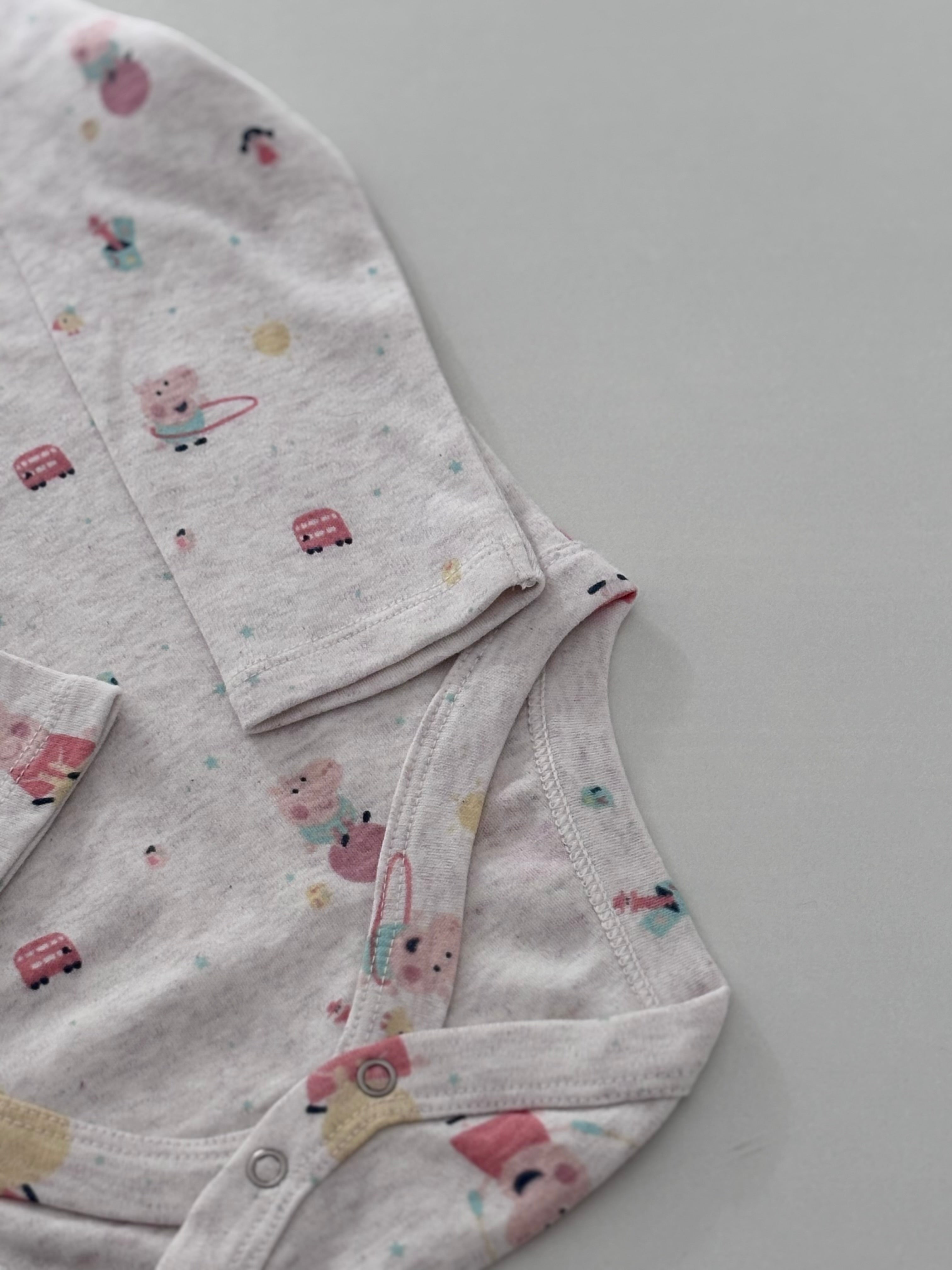 SOFT PIG PRINTED ONESIE