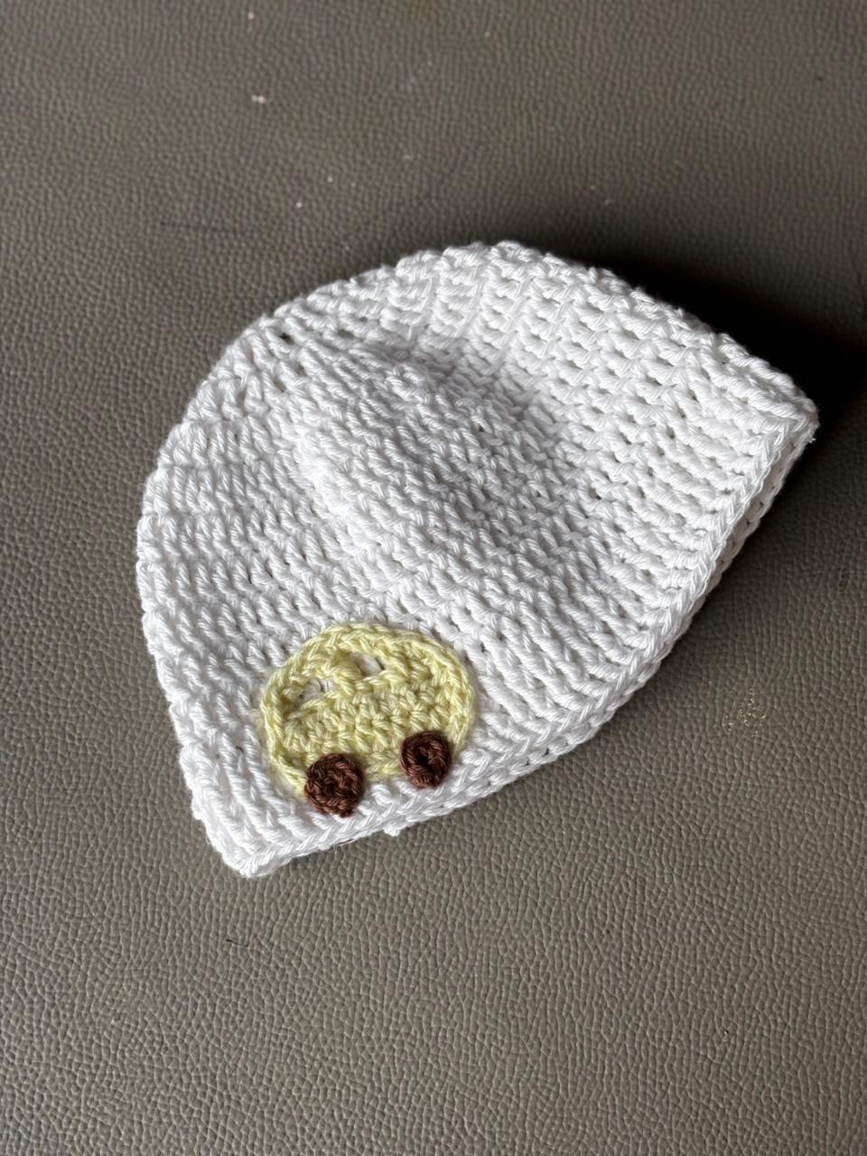 CUSTOMIZABLE BABY CAR MOTIF CAP