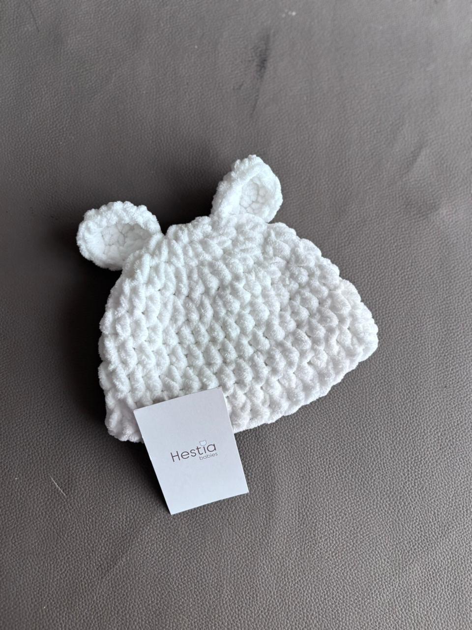 HANDMADE PLUSHY CAP ULTRA SOFT WITH EARS [PREORDER]