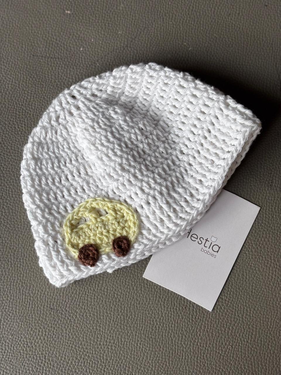 CUSTOMIZABLE BABY CAR MOTIF CAP