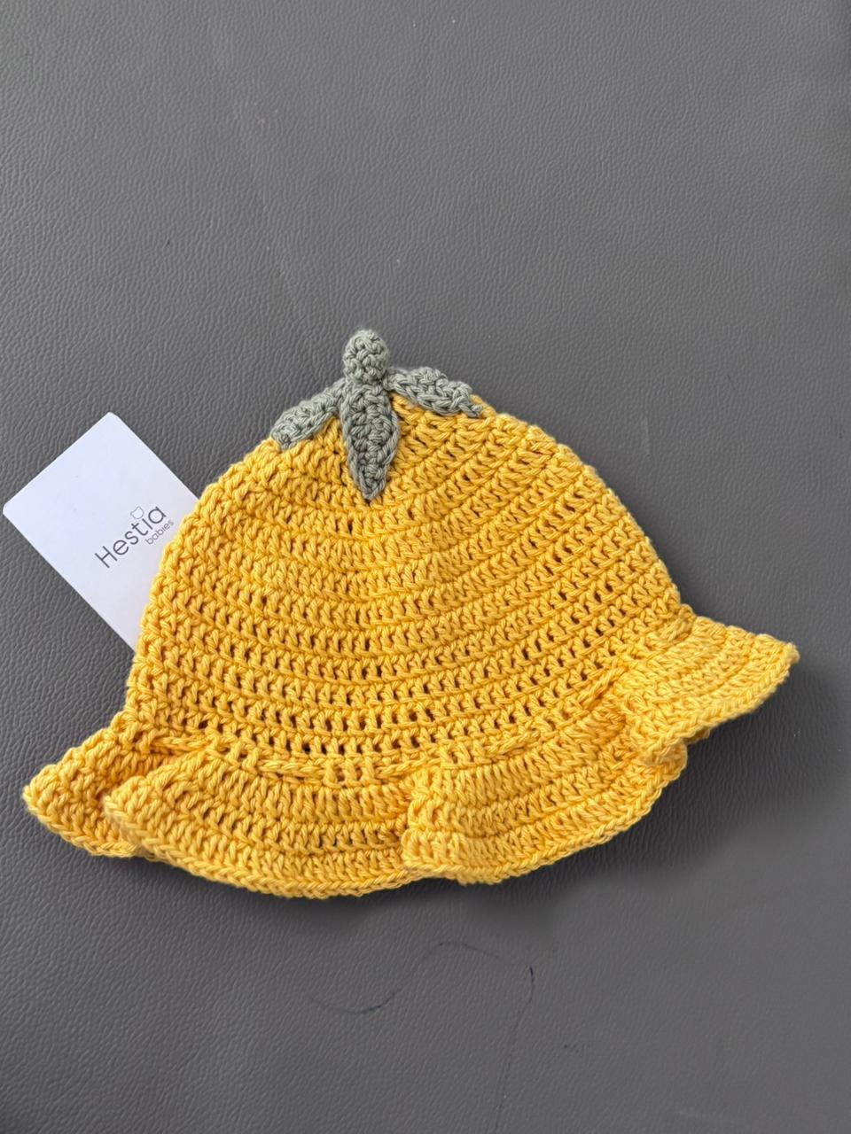 HAMDMADE FRUIT THEME COTTON CROCHET CAP [PREORDER]