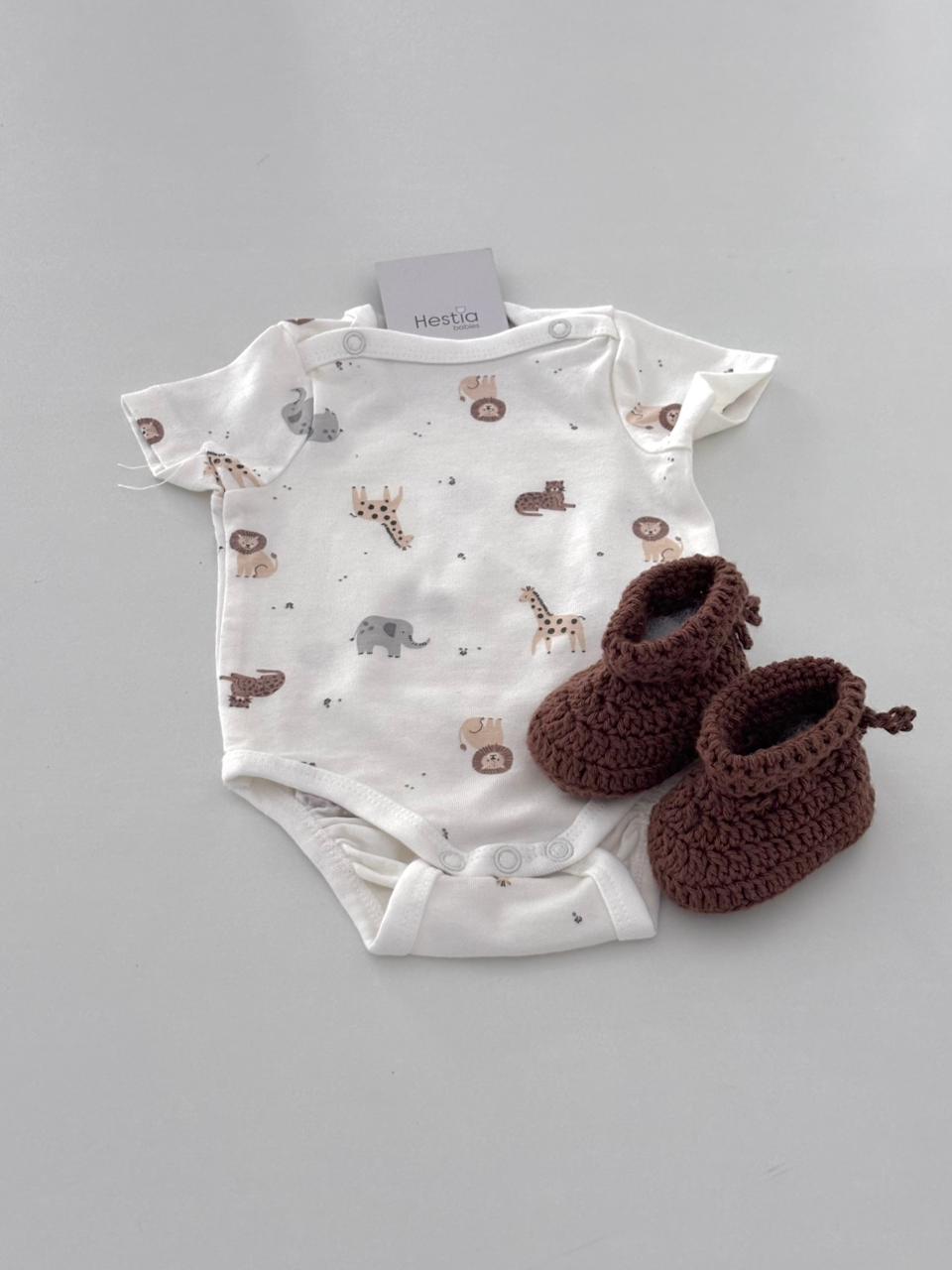 Handcrafted Jungle Theme Premium Crochet Gift Set