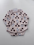 COOKIE MILK ONESIE 3-6 MONTHS