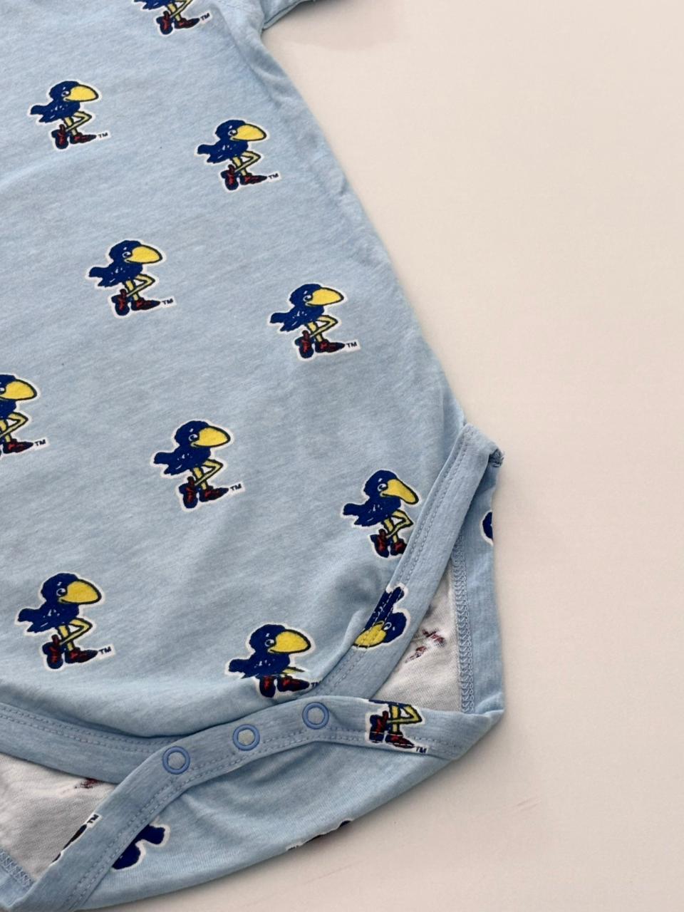 BLUE BIRD ONESIE  12-18 MONTHS