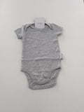 CUSTOM PRINTED BABY ONESIES LIGHT GREY COLOR