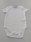 CUSTOM PRINTED BABY ONESIE WHITE COLOR