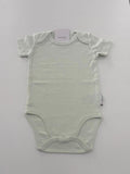 CUSTOM PRINTED BABY ONESIRE PASTEL GREEN